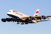 British Airways Airbus A380-841 (G-XLEH) at  London - Heathrow, United Kingdom