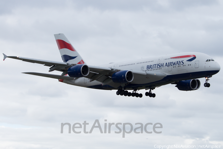 British Airways Airbus A380-841 (G-XLEH) | Photo 601863
