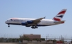 British Airways Airbus A380-841 (G-XLEH) at  Miami - International, United States