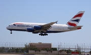 British Airways Airbus A380-841 (G-XLEH) at  Miami - International, United States