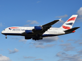 British Airways Airbus A380-841 (G-XLEI) at  Dallas/Ft. Worth - International, United States