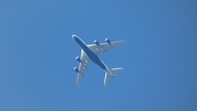 British Airways Airbus A380-841 (G-XLEI) at  In Flight - Southampton, United Kingdom