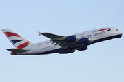 British Airways Airbus A380-841 (G-XLEI) at  London - Heathrow, United Kingdom