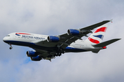 British Airways Airbus A380-841 (G-XLEJ) at  London - Heathrow, United Kingdom