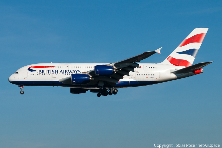 British Airways Airbus A380-841 (G-XLEJ) | Photo 300967