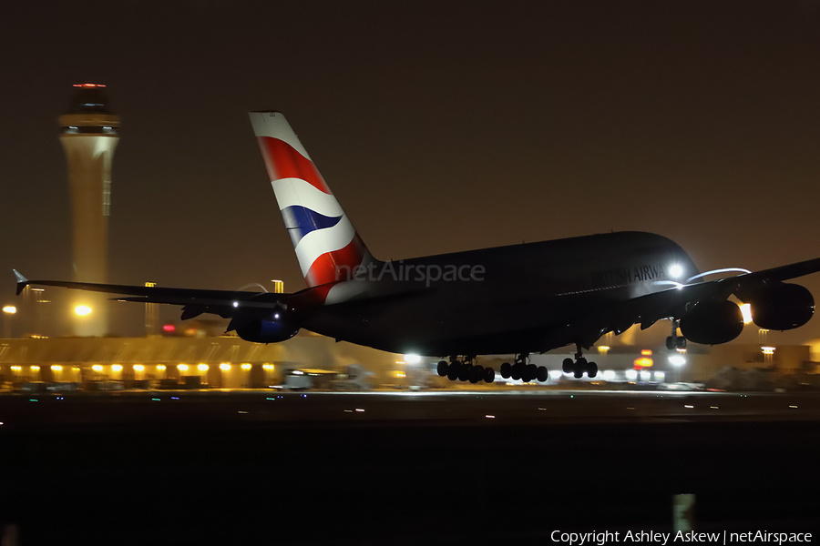 British Airways Airbus A380-841 (G-XLEJ) | Photo 220542