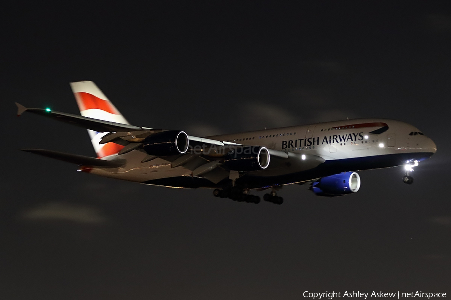 British Airways Airbus A380-841 (G-XLEJ) | Photo 228214