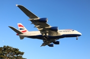 British Airways Airbus A380-841 (G-XLEK) at  Los Angeles - International, United States