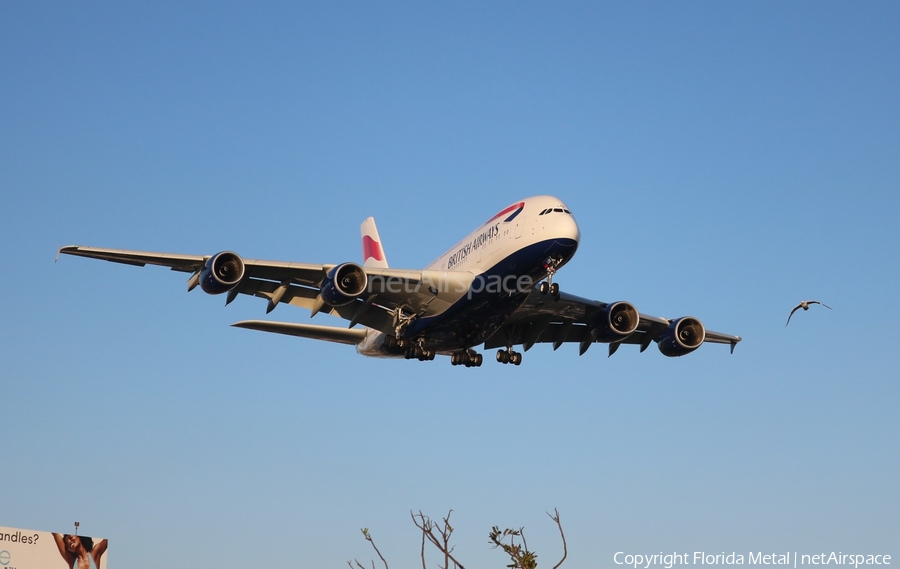 British Airways Airbus A380-841 (G-XLEK) | Photo 607900