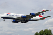 British Airways Airbus A380-841 (G-XLEK) at  London - Heathrow, United Kingdom