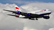 British Airways Airbus A380-841 (G-XLEK) at  London - Heathrow, United Kingdom