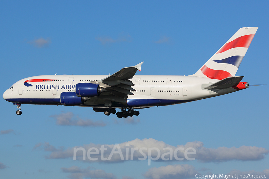 British Airways Airbus A380-841 (G-XLEK) | Photo 233029