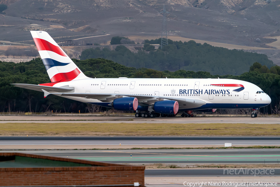 British Airways Airbus A380-841 (G-XLEK) | Photo 496919
