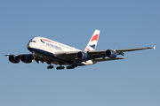 British Airways Airbus A380-841 (G-XLEL) at  Dallas/Ft. Worth - International, United States