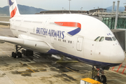 British Airways Airbus A380-841 (G-XLEL) at  Hong Kong - Chek Lap Kok International, Hong Kong