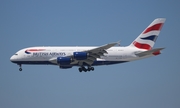 British Airways Airbus A380-841 (G-XLEL) at  Los Angeles - International, United States