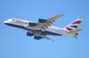 British Airways Airbus A380-841 (G-XLEL) at  Los Angeles - International, United States