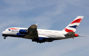 British Airways Airbus A380-841 (G-XLEL) at  London - Heathrow, United Kingdom