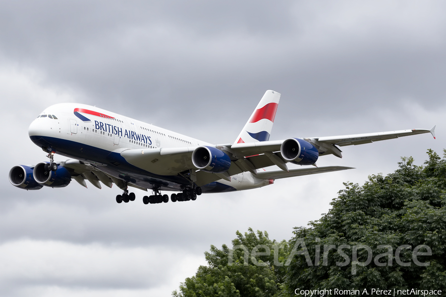 British Airways Airbus A380-841 (G-XLEL) | Photo 345127