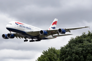 British Airways Airbus A380-841 (G-XLEL) at  London - Heathrow, United Kingdom