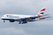 British Airways Airbus A380-841 (G-XLEL) at  Miami - International, United States