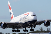 British Airways Airbus A380-841 (G-XLEL) at  Miami - International, United States