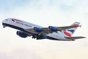 British Airways Airbus A380-841 (G-XLEL) at  San Francisco - International, United States