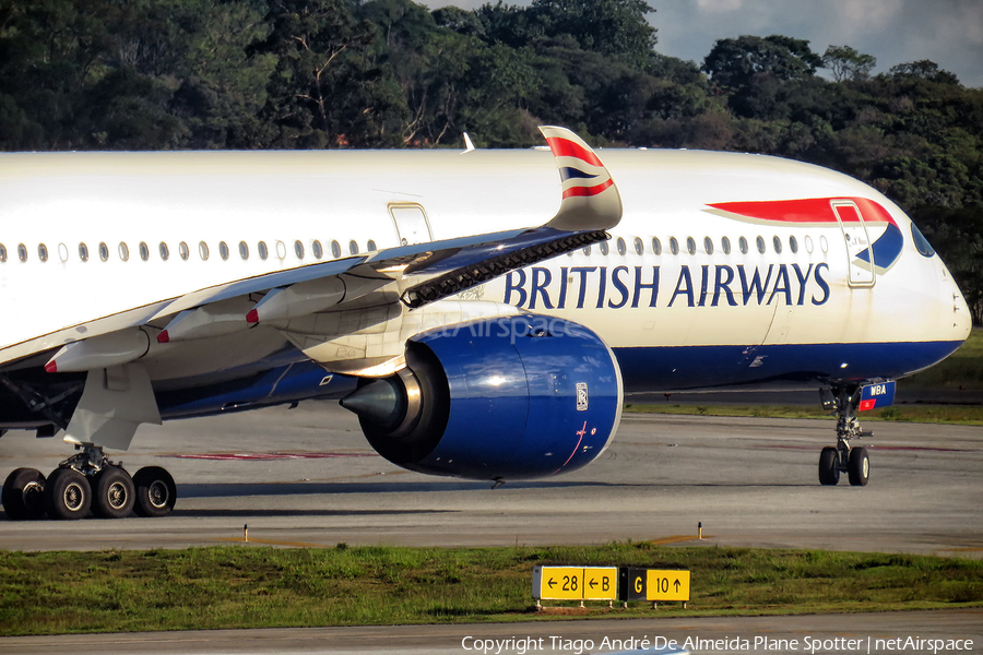 British Airways Airbus A350-1041 (G-XWBA) | Photo 574665