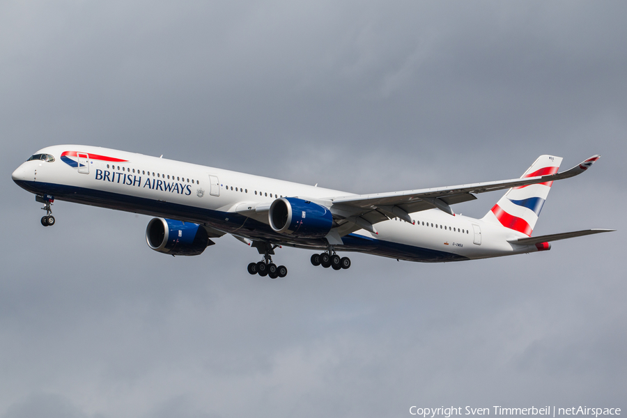 British Airways Airbus A350-1041 (G-XWBA) | Photo 343655