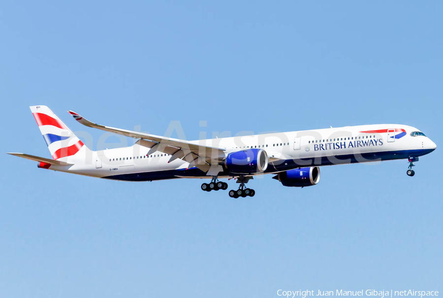 British Airways Airbus A350-1041 (G-XWBA) | Photo 352417