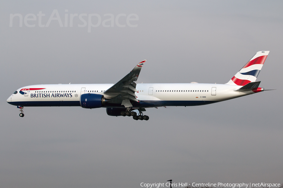 British Airways Airbus A350-1041 (G-XWBB) | Photo 389106