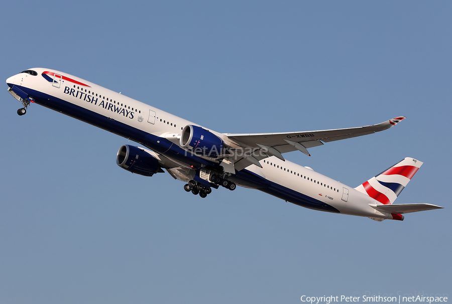 British Airways Airbus A350-1041 (G-XWBB) | Photo 403288