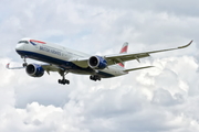 British Airways Airbus A350-1041 (G-XWBB) at  London - Heathrow, United Kingdom