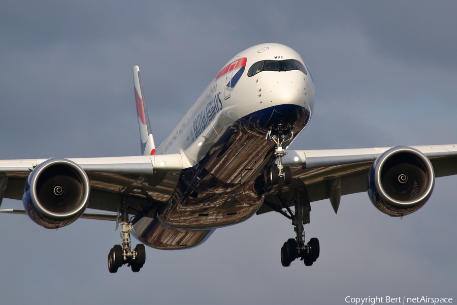 British Airways Airbus A350-1041 (G-XWBC) | Photo 399818