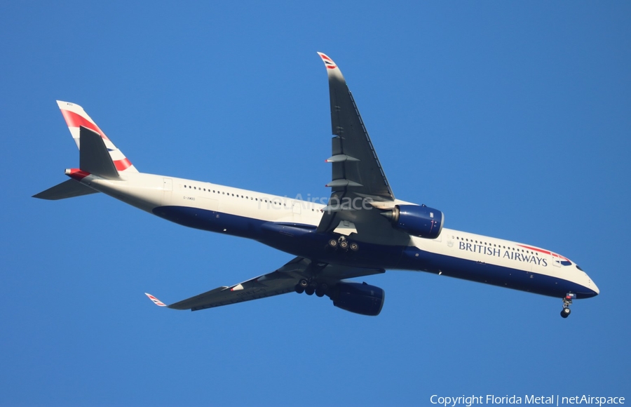 British Airways Airbus A350-1041 (G-XWBD) | Photo 607903