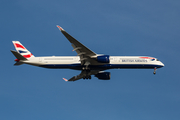 British Airways Airbus A350-1041 (G-XWBE) at  London - Heathrow, United Kingdom