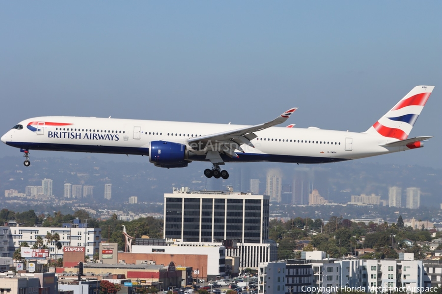 British Airways Airbus A350-1041 (G-XWBH) | Photo 607905