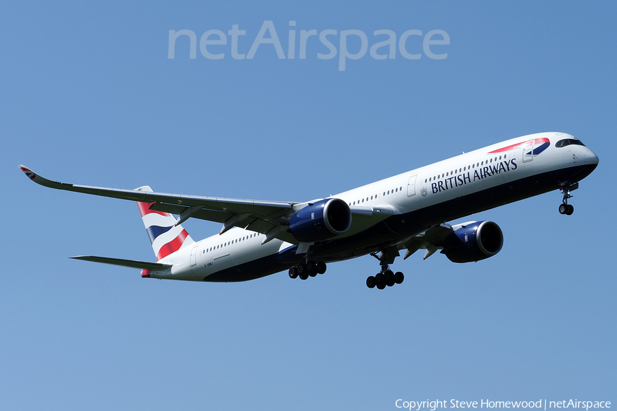 British Airways Airbus A350-1041 (G-XWBJ) | Photo 575355