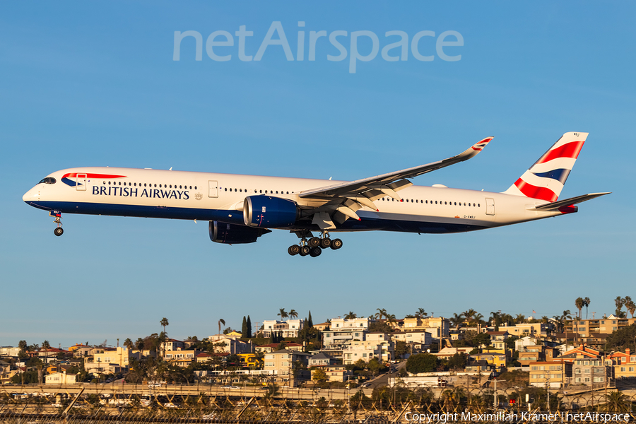 British Airways Airbus A350-1041 (G-XWBJ) | Photo 563584