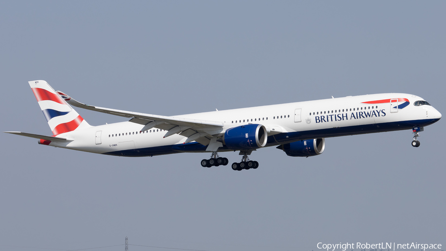 British Airways Airbus A350-1041 (G-XWBK) | Photo 624407