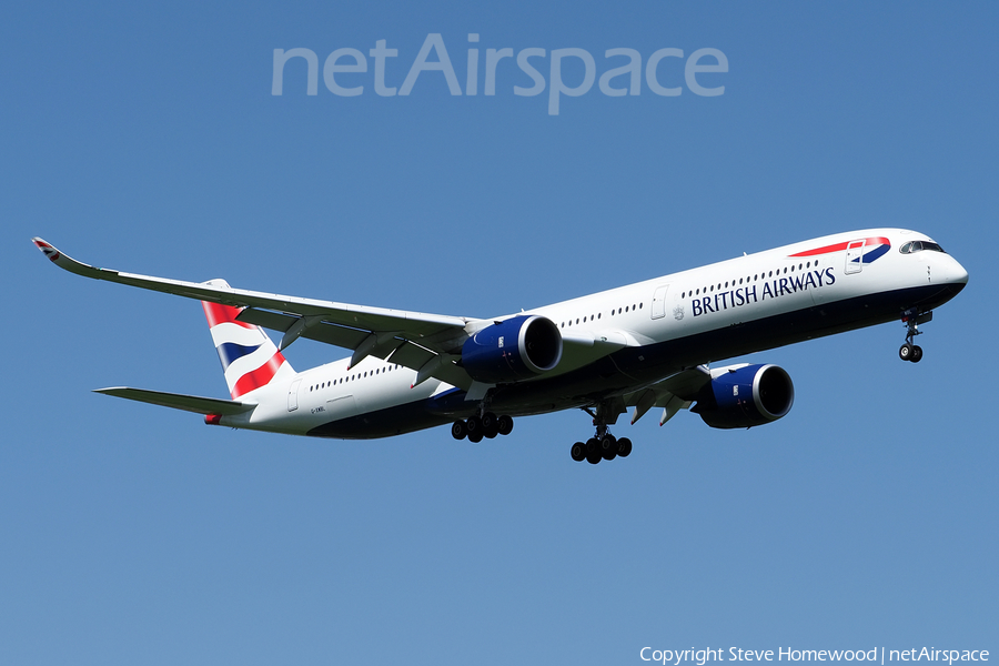 British Airways Airbus A350-1041 (G-XWBL) | Photo 575356