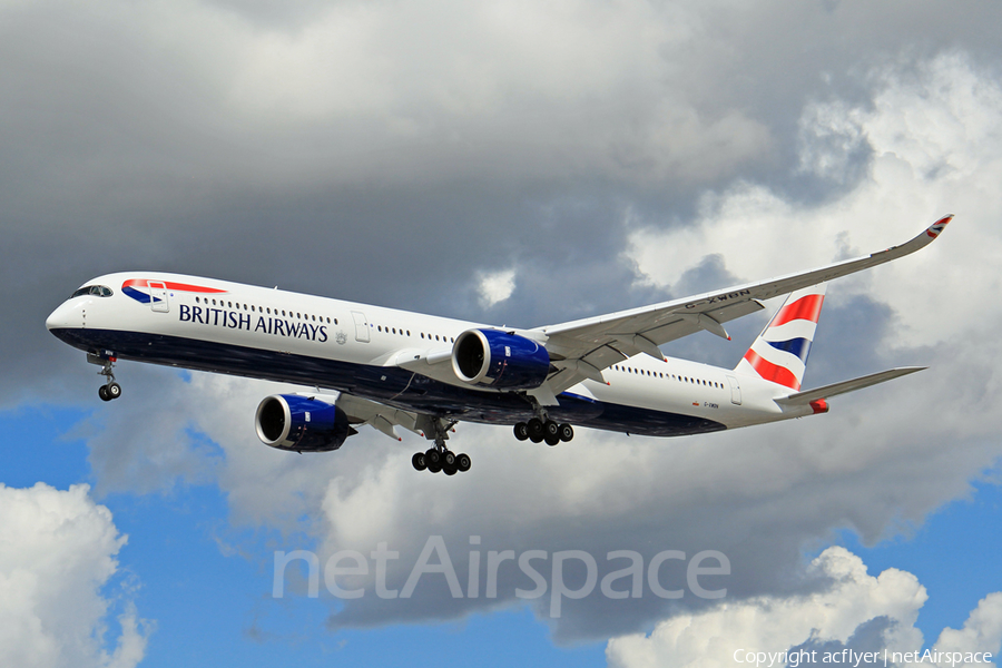 British Airways Airbus A350-1041 (G-XWBN) | Photo 581442