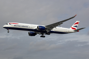British Airways Airbus A350-1041 (G-XWBO) at  London - Heathrow, United Kingdom