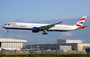 British Airways Airbus A350-1041 (G-XWBP) at  London - Heathrow, United Kingdom