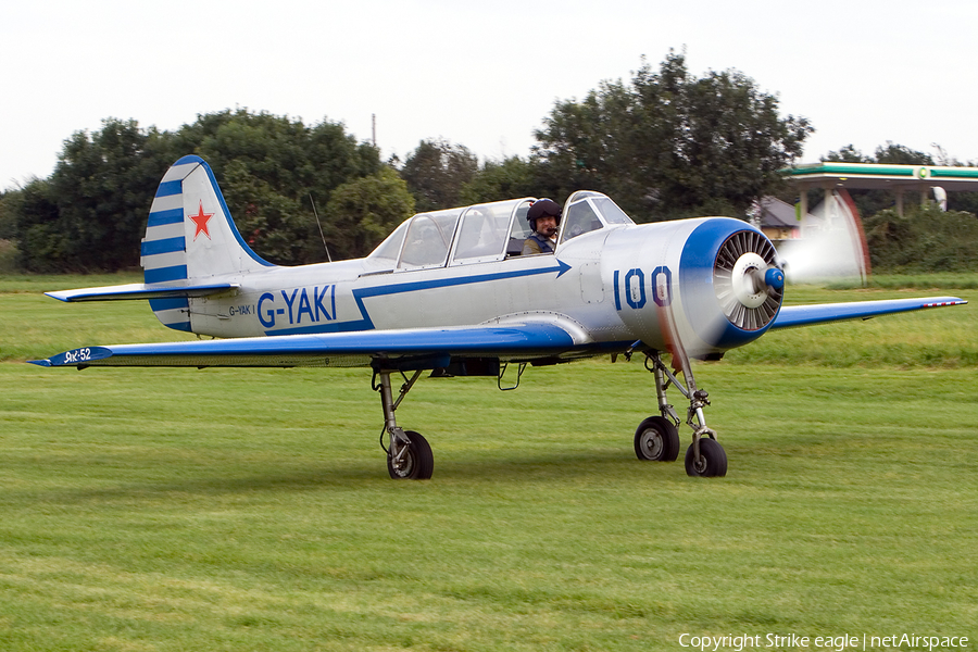 (Private) Yakovlev Yak-52 (G-YAKI) | Photo 12813