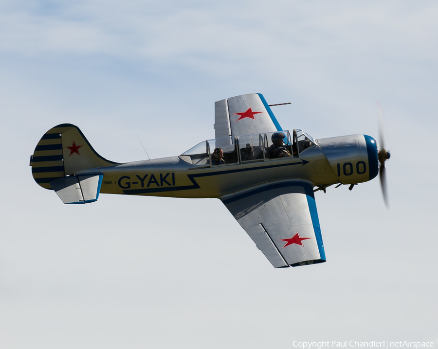 (Private) Yakovlev Yak-52 (G-YAKI) | Photo 75575