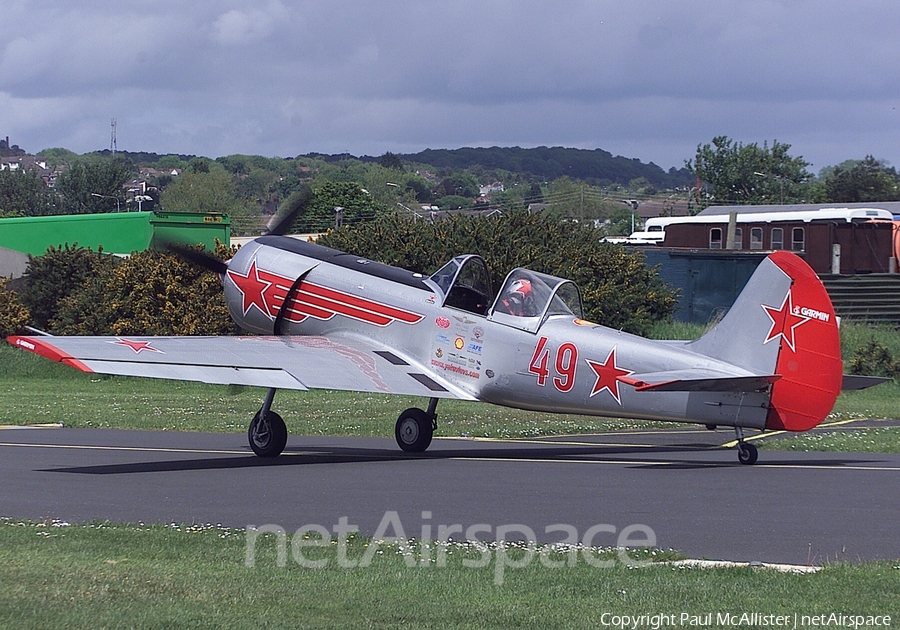 (Private) Yakovlev Yak-50 (G-YAKU) | Photo 13645