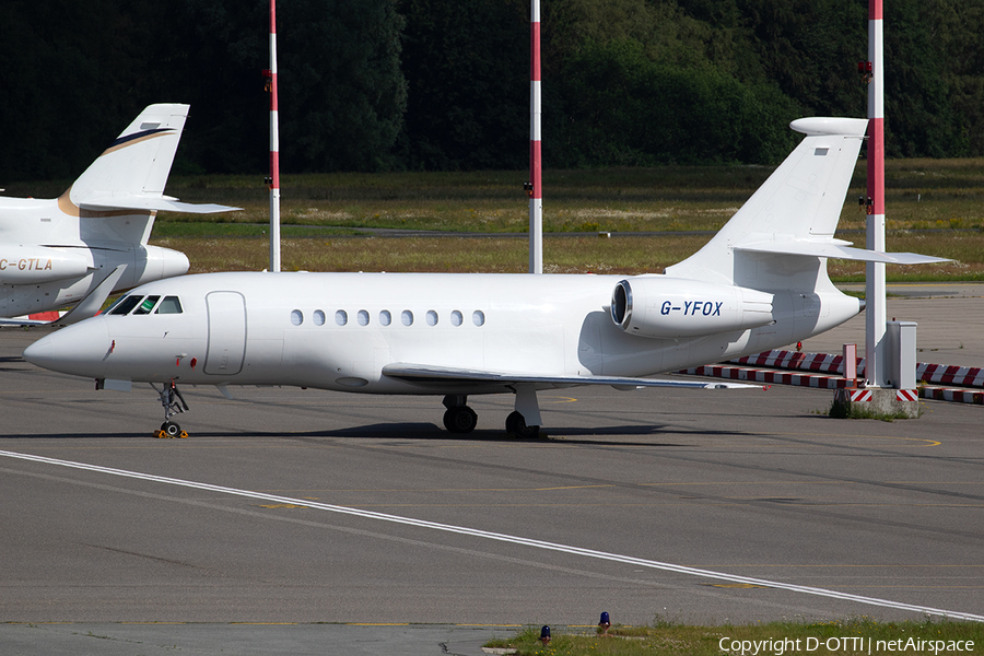 London Executive Aviation Dassault Falcon 2000EX (G-YFOX) | Photo 331627