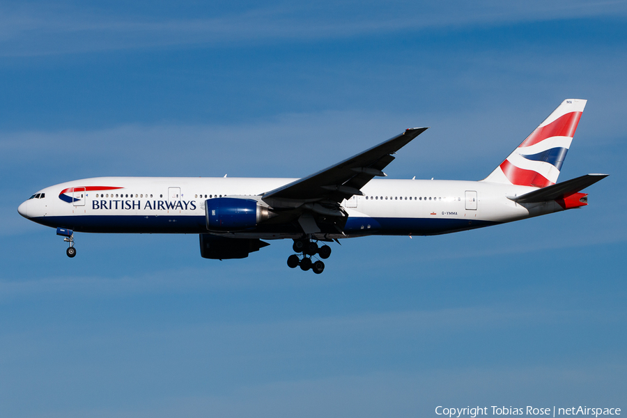British Airways Boeing 777-236(ER) (G-YMMA) | Photo 305585