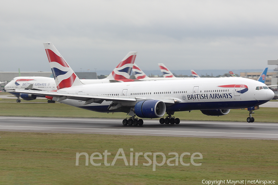 British Airways Boeing 777-236(ER) (G-YMMA) | Photo 318926